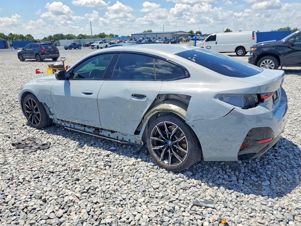 2024 BMW I4 VIN WBY33AW01RFS33055 COPART salvage auction — REAR END, Fl - Certificate Of Destruction, sold $24,300 on 2026-07-31 (photo 2)