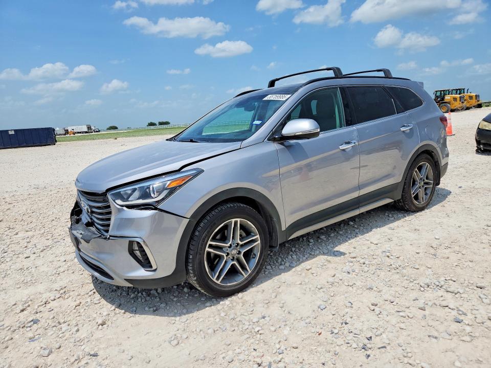 2019 Hyundai Santa fe VIN KM8SR4HF8KU304988 COPART salvage auction — FRONT END, Tx - Certificate Of Title, sold $4,350 on 2026-07-30 (photo 1)