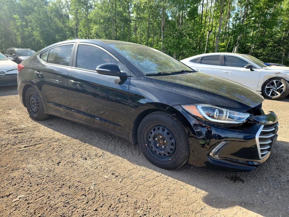 2017 Hyundai Elantra VIN KMHD84LF1HU322082 COPART salvage auction — SIDE, On - Permit Salvage, sold $2,500 on 2026-07-14 (photo 4)