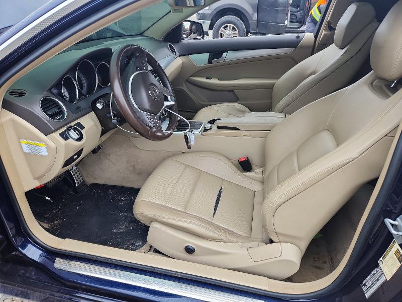 2013 Mercedes-benz C-klasse VIN WDDGJ4HB9DF945482 COPART salvage auction — FRONT END, Wa - Vehicle Cert Of Ownership-Titl, sold $2,200 on 2026-07-02 (photo 7)