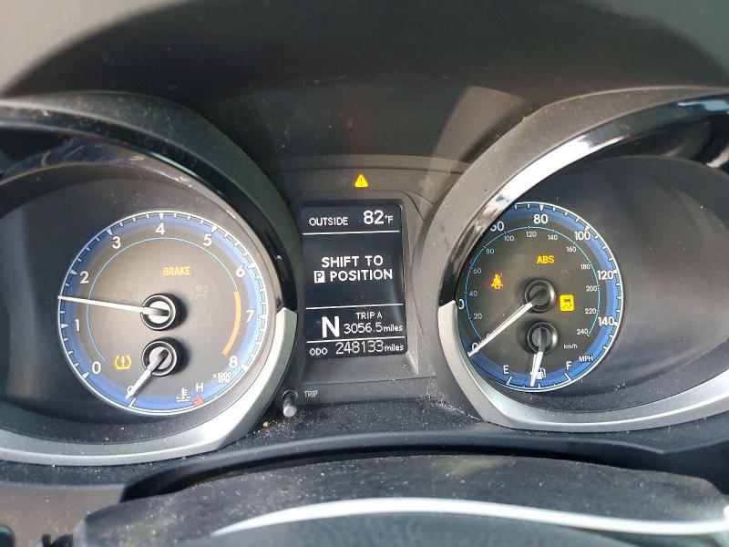 2014 Toyota Corolla VIN 5YFBURHE6EP051405 COPART salvage auction — REAR END, TX - SALVAGE VEHICLE TITLE, sold $2,350 on 2026-07-02 (photo 9)