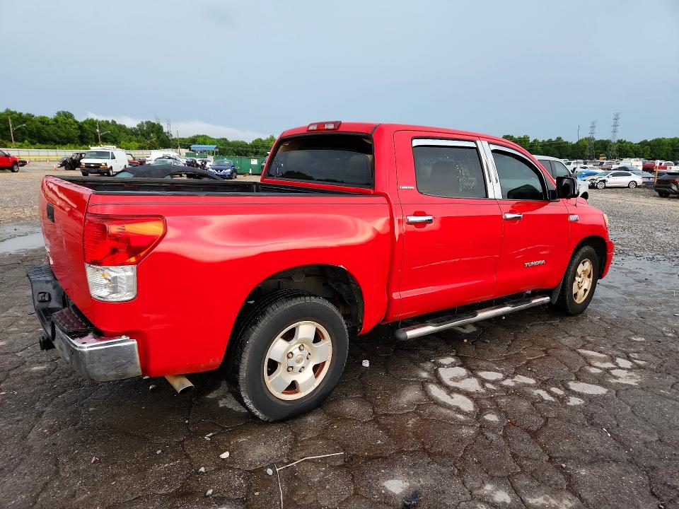 2010 Toyota Tundra VIN 5TFFY5F16AX076217 COPART salvage auction — NORMAL WEAR, Al - Certificate Of Title, sold $3,350 on 2026-07-07 (photo 3)