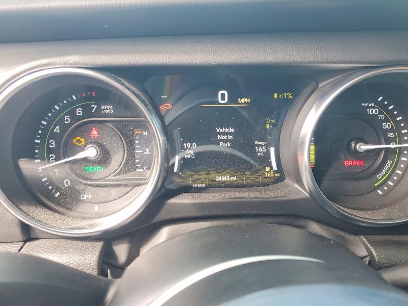 2023 Jeep VIN 1C4JJXR62PW513923 COPART salvage auction — MINOR DENT/SCRATCHES, Mo - Certificate Of Title, sold $23,250 on 2026-07-02 (photo 9)