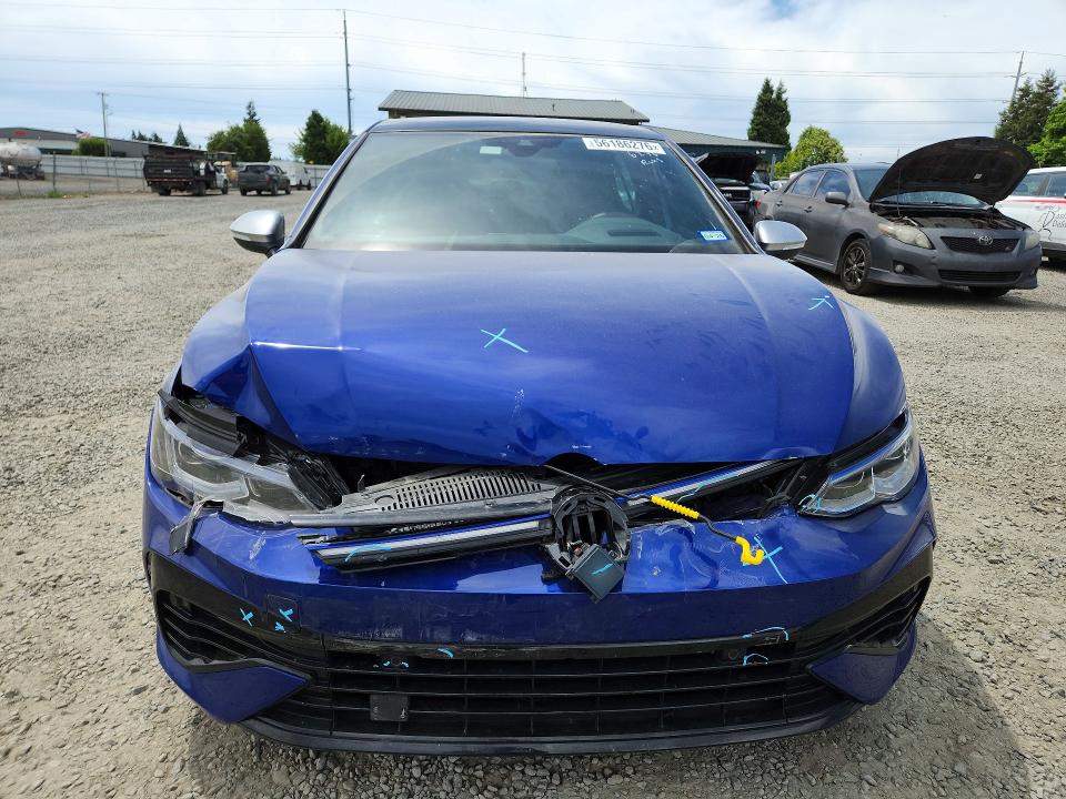 2024 Volkswagen VIN WVWEB7CD8RW149807 COPART salvage auction — FRONT END, Or - Salvage Title Certificate, sold $18,400 on 2026-08-04 (photo 5)
