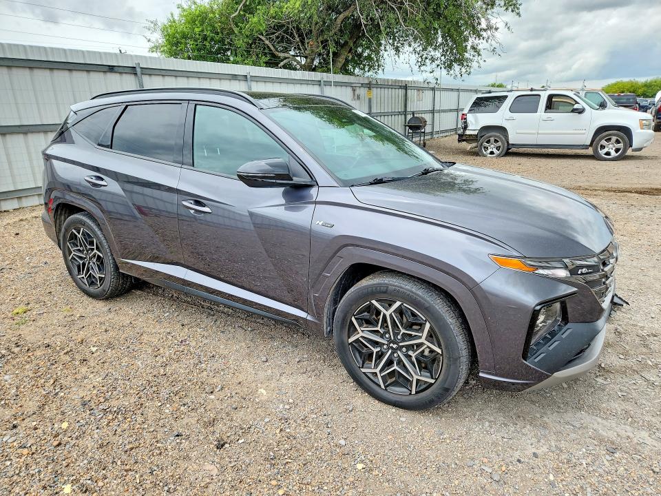 2023 Hyundai Tucson VIN KM8JF3AE7PU208325 COPART salvage auction — FRONT END, Tx - Salvage Vehicle Title, sold $2,600 on 2026-07-29 (photo 4)