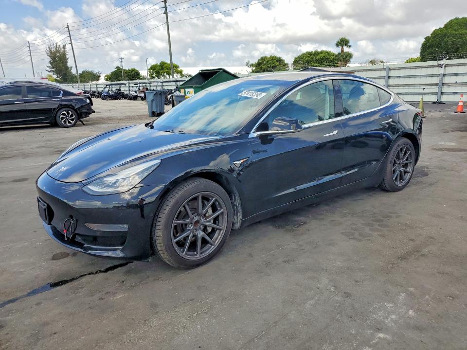 2019 Tesla Model 3 VIN 5YJ3E1EAXKF416096 COPART salvage auction — MECHANICAL, Md - Certificate Of Title (P), sold $6,600 on 2026-09-08 (photo 1)