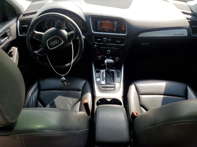 2017 Audi Q5 VIN WA1L2AFP4HA034976 COPART salvage auction — FRONT END, On - Permit Salvage, sold $3,150 on 2026-07-14 (photo 8)