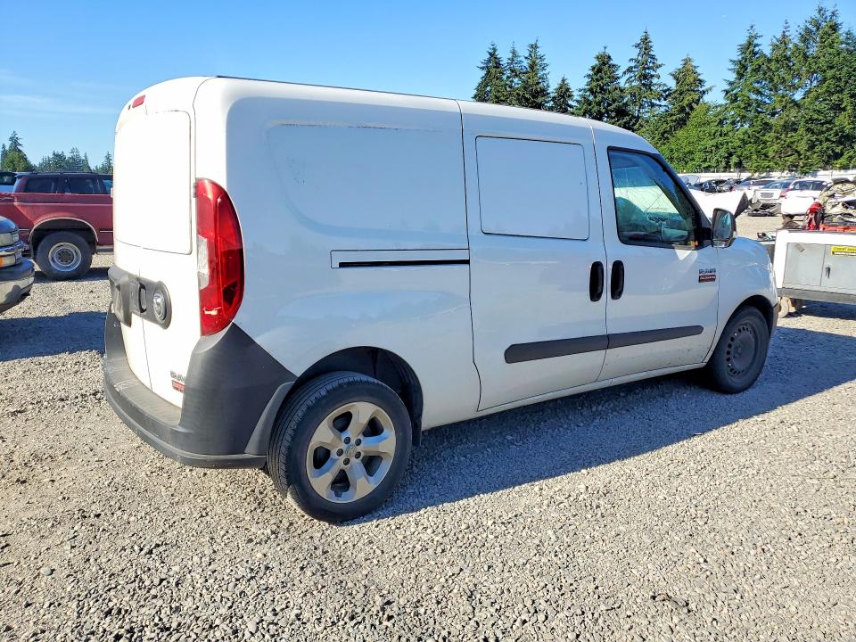 2021 Ram Promaster city VIN ZFBHRFAB9M6U34662 COPART salvage auction — FRONT END, WA - BILL OF SALE, sold $1,150 on 2026-07-24 (photo 3)