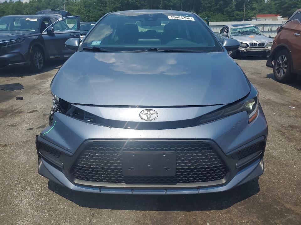 2020 Toyota Corolla VIN JTDP4RCE4LJ044290 COPART salvage auction — FRONT END, Ma - Cert Of Title-Salvage, sold $3,050 on 2026-07-28 (photo 5)