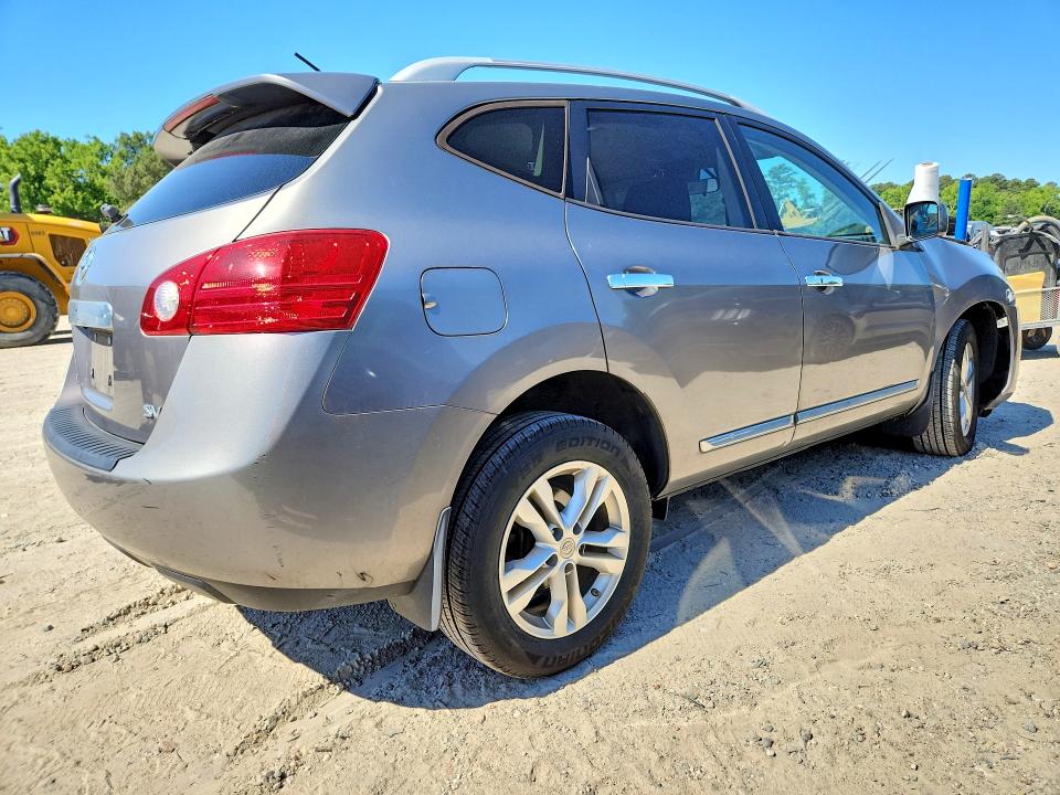 2013 Nissan Rogue VIN JN8AS5MT6DW545188 COPART salvage auction — FRONT END, Va - Cert Of Title - Salvage, sold $400 on 2026-07-07 (photo 3)