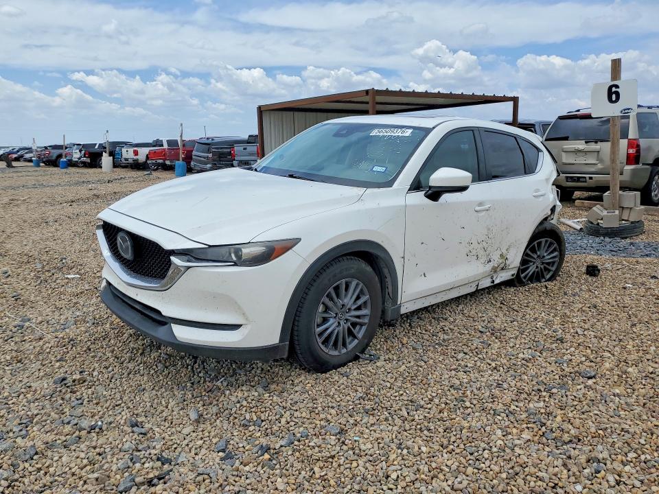 2021 Mazda Cx-5 VIN JM3KFBCM5M1338180 COPART salvage auction — REAR END, TX - SALVAGE VEHICLE TITLE, sold $100 on 2026-07-21 (photo 1)