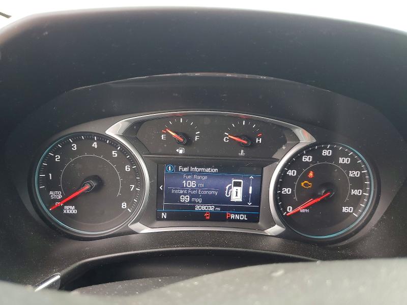 2021 Chevrolet Equinox VIN 3GNAXUEV2MS168871 COPART salvage auction — FRONT END, Mi - Dealer Only Clean Title (P), sold $3,350 on 2026-07-29 (photo 9)