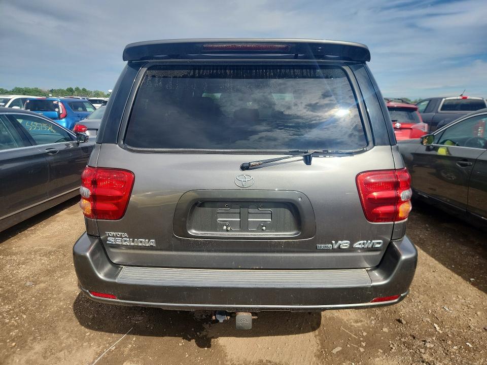 2004 Toyota Sequoia VIN 5TDBT48A24S220392 COPART salvage auction — NORMAL WEAR, Il - Cert Of Title-Corrected, sold $1,100 on 2026-07-02 (photo 6)