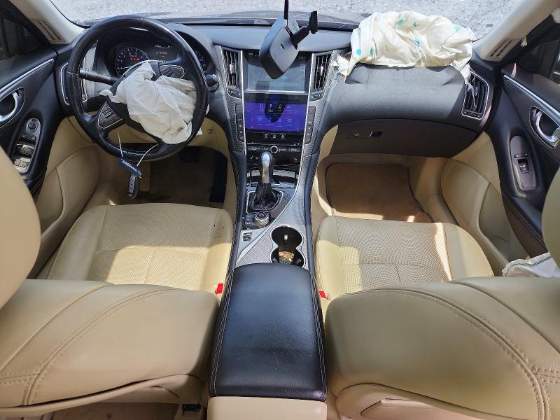 2014 Infiniti Q50 VIN JN1BV7AR3EM693715 COPART salvage auction — FRONT END, Ga - Cert Of Title-Salvage, sold $275 on 2026-07-21 (photo 8)