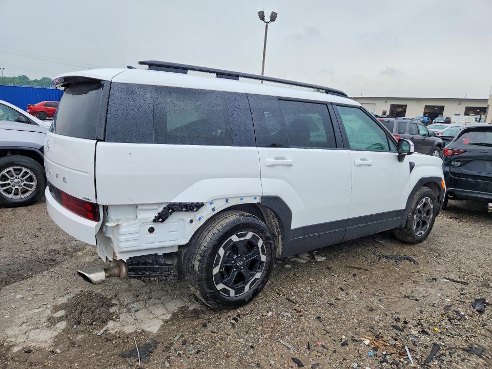 2026 Hyundai Santa fe VIN 5NMP2DGL3TH154996 COPART salvage auction — REAR END, In - Cert Of Title-Salvage Title, sold $14,500 on 2026-07-31 (photo 3)