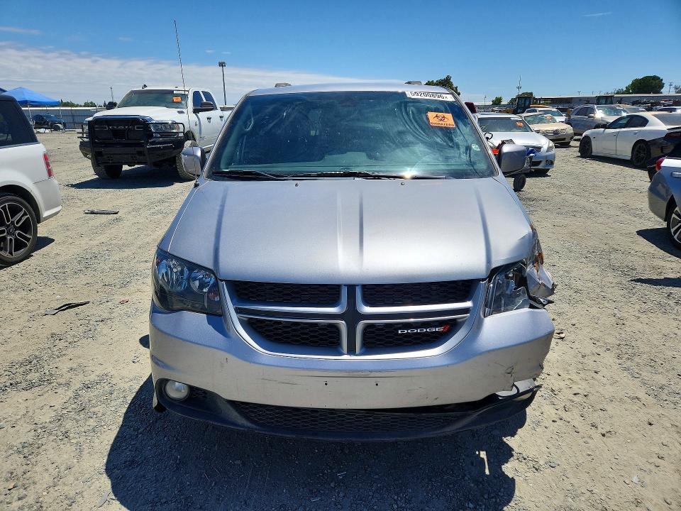 2018 Dodge Caravan VIN 2C4RDGEG8JR319048 COPART salvage auction — FRONT END, Ca - Salvage Certificate (P), sold $425 on 2026-07-09 (photo 5)