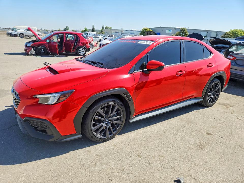 2022 Subaru Wrx VIN JF1VBAF61N9031364 COPART salvage auction — FRONT END, CA - SALVAGE CERTIFICATE, sold $5,400 on 2026-07-31 (photo 1)