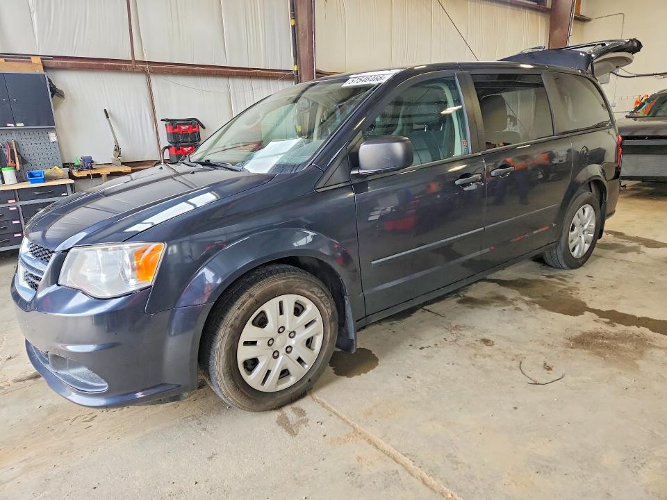2014 Dodge Caravan VIN 2C4RDGBG3ER109306 COPART salvage auction — REAR END, Ab - Bos - Salvage, sold $1,750 on 2026-07-09 (photo 1)