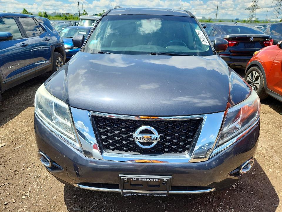 2013 Nissan VIN 5N1AR2MM4DC643034 COPART salvage auction — FRONT END, Il - Certificate Of Title, sold $1,000 on 2026-07-09 (photo 5)