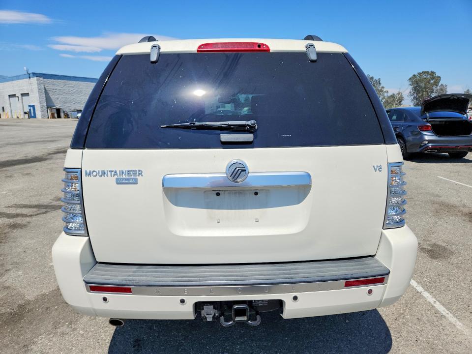 2007 Mercury Mountaineer VIN 4M2EU38867UJ18508 COPART salvage auction — FRONT END, Ca - Salvage Certificate, sold $525 on 2026-07-30 (photo 6)