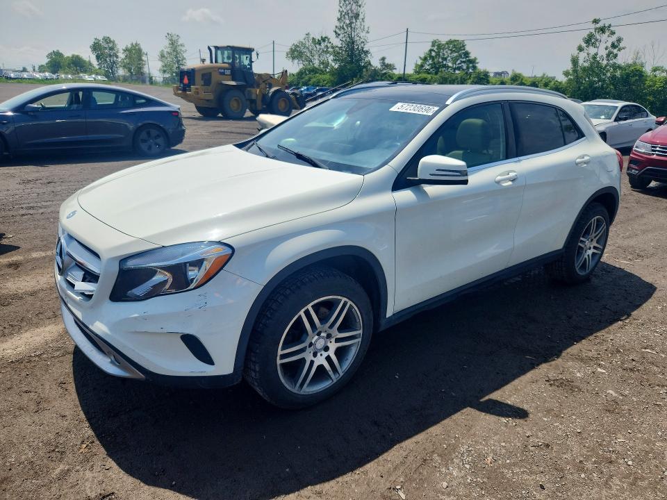 2016 Mercedes-benz 300 VIN WDCTG4GBXGJ230070 — COPART salvage auction photo