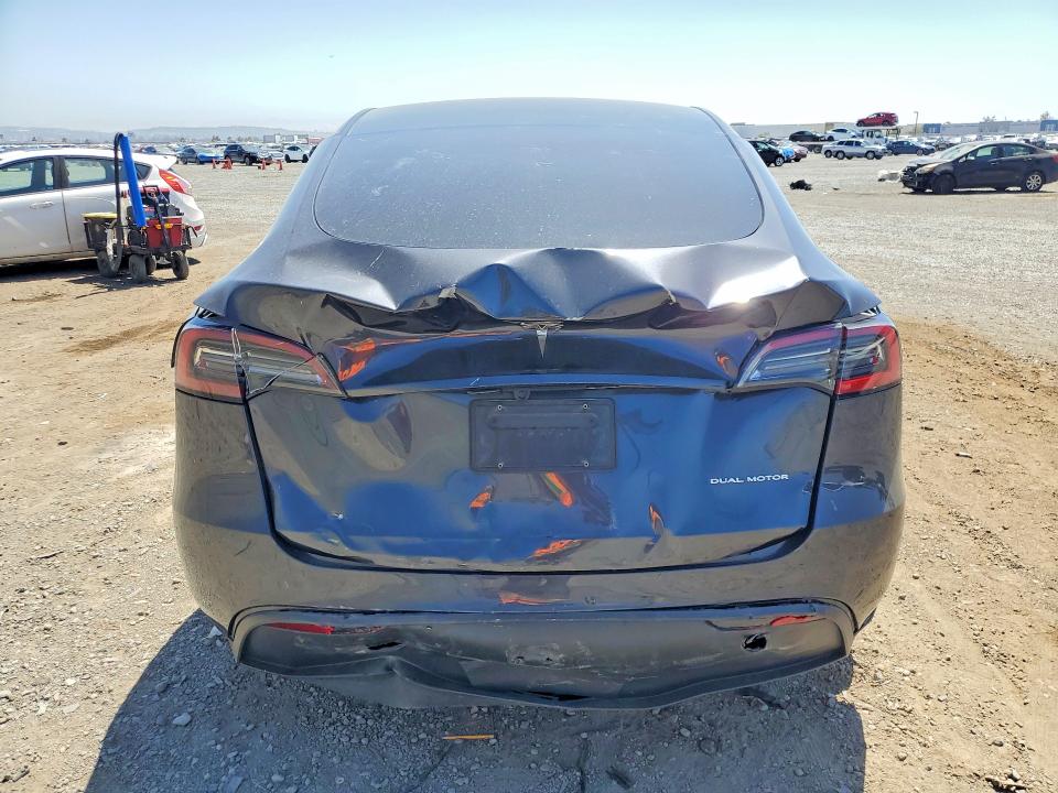 2024 Tesla VIN 7SAYGDEE7RA220227 COPART salvage auction — REAR END, Ca - Salvage Certificate, sold $12,600 on 2026-07-28 (photo 6)