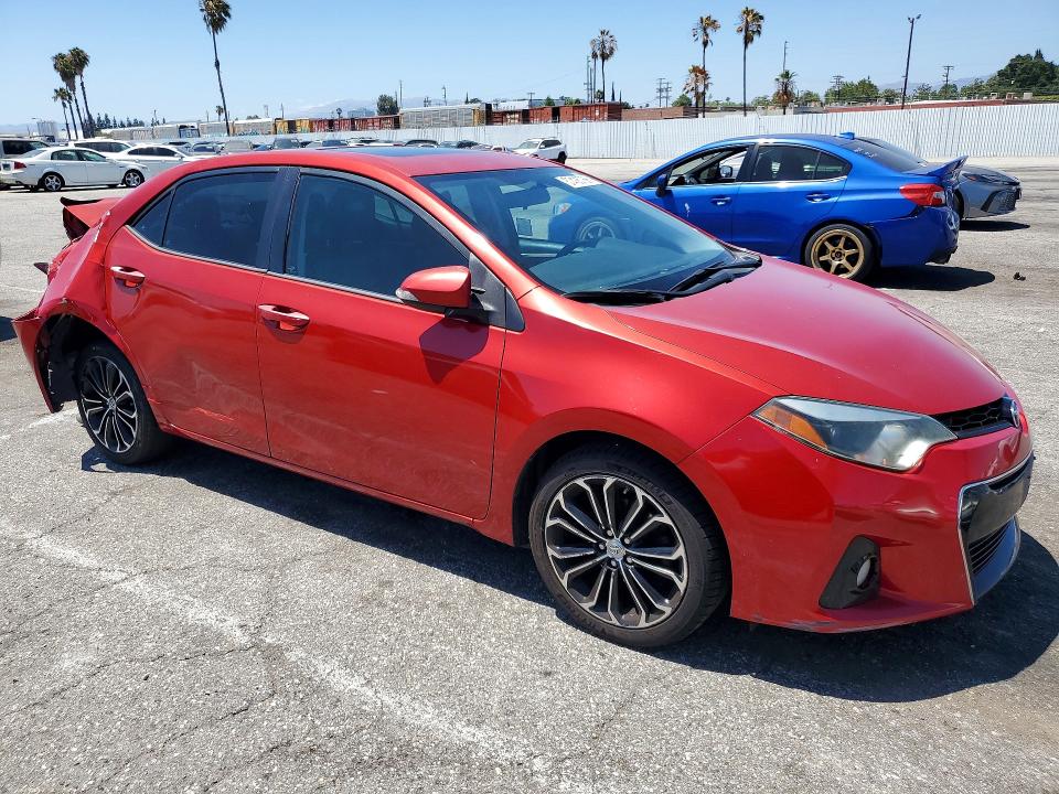 2015 Toyota VIN 5YFBURHE2FP309288 COPART salvage auction — REAR END, Ca - Salvage Certificate, sold $2,150 on 2026-07-28 (photo 4)