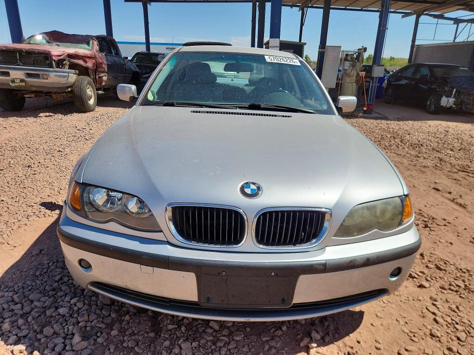 2002 BMW 3 series VIN WBAEV33472PD00183 COPART salvage auction — REAR END, Az - Cert Of Title - Salvage, sold $900 on 2026-07-02 (photo 5)