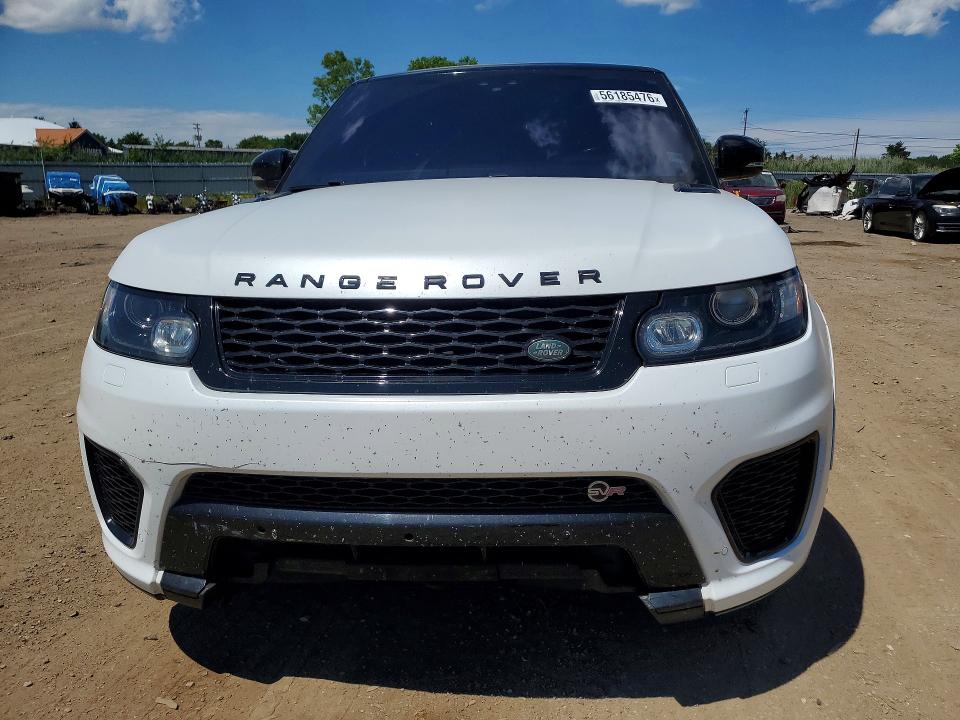 2017 Land rover RANGE ROVER VIN SALWZ2FE4HA161528 COPART salvage auction — REAR END, OH - CERT OF TITLE-SALVAGE, sold $16,200 on 2026-07-02 (photo 5)