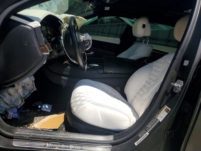 2015 Mercedes-benz S-klasse VIN WDDUG8FB2FA184337 COPART salvage auction — FRONT END, Oh - Cert Of Title-Salvage, sold $2,900 on 2026-07-08 (photo 7)