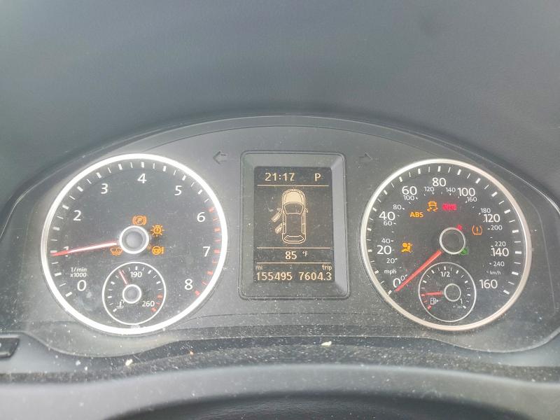 2017 Volkswagen Tiguan VIN WVGAV7AX7HK021496 COPART salvage auction — REAR END, Nc - Salvage Certificate Of Title, sold $900 on 2026-08-03 (photo 9)