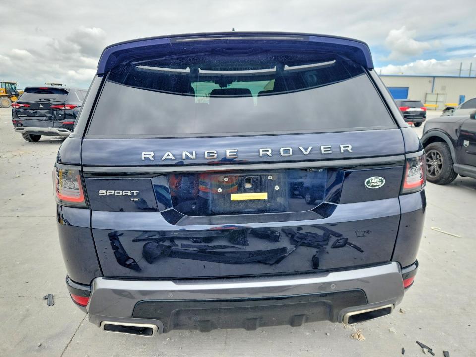 2022 Land rover RANGE ROVER VIN SALWR2SU2NA215269 COPART salvage auction — FRONT END, Tx - Salvage Vehicle Title, sold $9,600 on 2026-07-31 (photo 6)