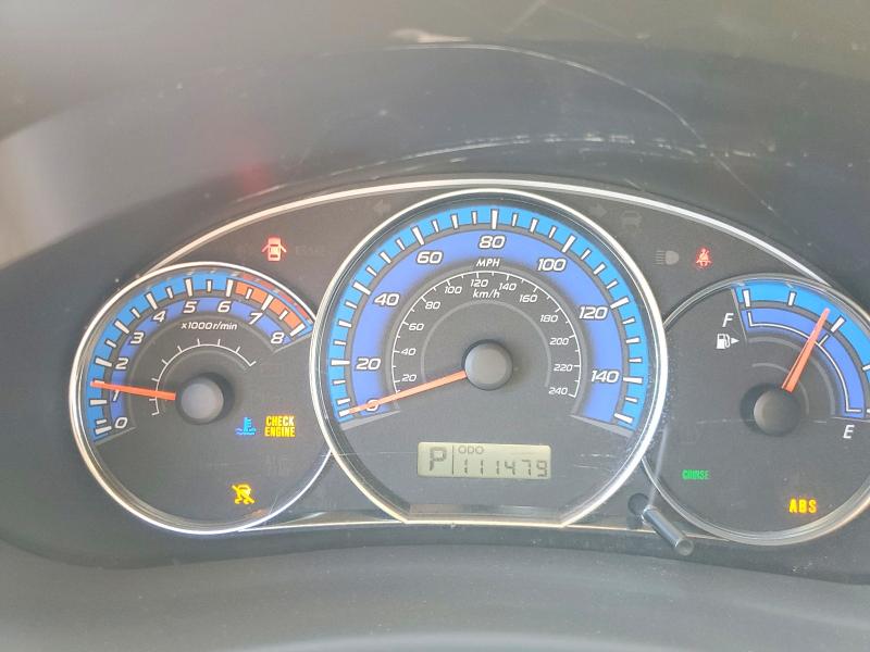 2009 Subaru Forester VIN JF2SH64629H747859 COPART salvage auction — REAR END, Ny - Mv-907A Salvage Certificate, sold $1,000 on 2026-07-02 (photo 9)
