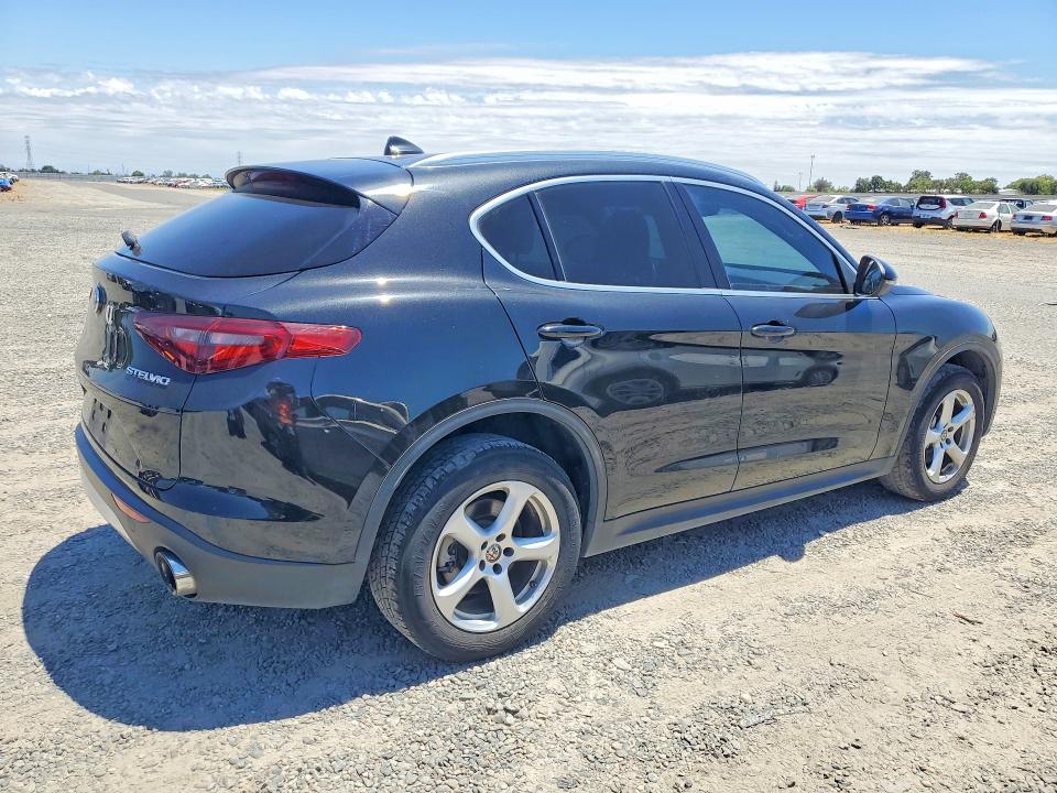 2018 Alfa romeo Stelvio VIN ZASFAKAN8J7C24310 COPART salvage auction — REAR END, Fl - Dis/Dlr/Exp Only Clean Title, sold $1,750 on 2026-07-28 (photo 3)