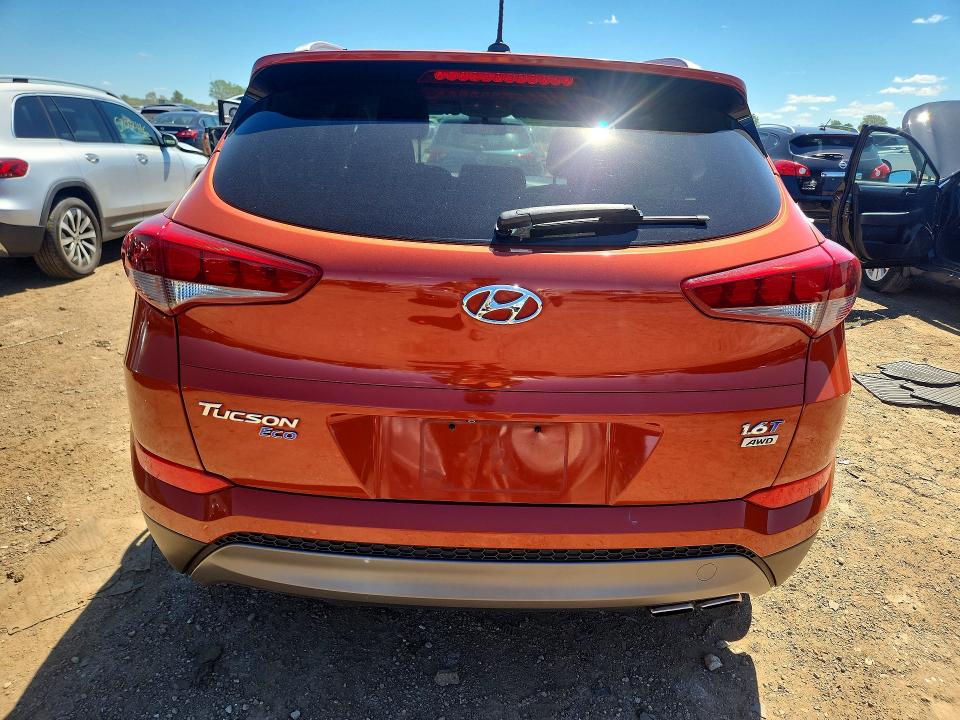 2016 Hyundai VIN KM8J3CA2XGU176615 COPART salvage auction — SIDE, Il - Salvage Certificate, sold $4,200 on 2026-07-23 (photo 6)