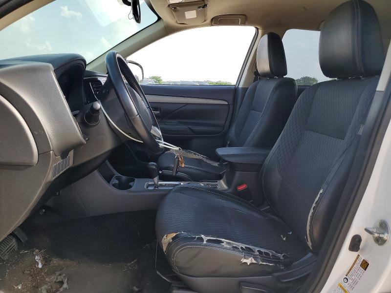 2015 Mitsubishi Outlander VIN JA4AD3A34FZ011763 COPART salvage auction — FRONT END, Tx - Salvage Vehicle Title, sold $700 on 2026-07-09 (photo 7)