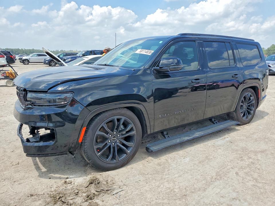 2024 Jeep Grand wagoneer VIN 1C4SJVFP7RS155606 COPART salvage auction — FRONT END, Ca - Cert Of Title-Salvaged, sold $21,900 on 2026-07-24 (photo 1)