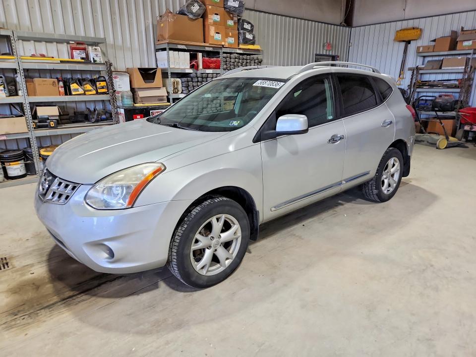 2011 Nissan Rogue sport VIN JN8AS5MV2BW686161 COPART salvage auction — SIDE, Pa - Certificate Of Salvage, sold $375 on 2026-07-24 (photo 1)