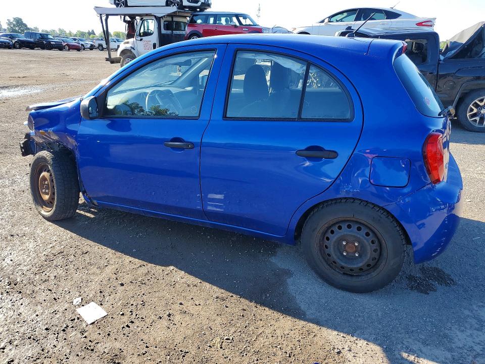 2015 Nissan Micra VIN 3N1CK3CP9FL231835 COPART salvage auction — FRONT END, On - Permit No Brand - Unfit, sold $325 on 2026-07-09 (photo 2)