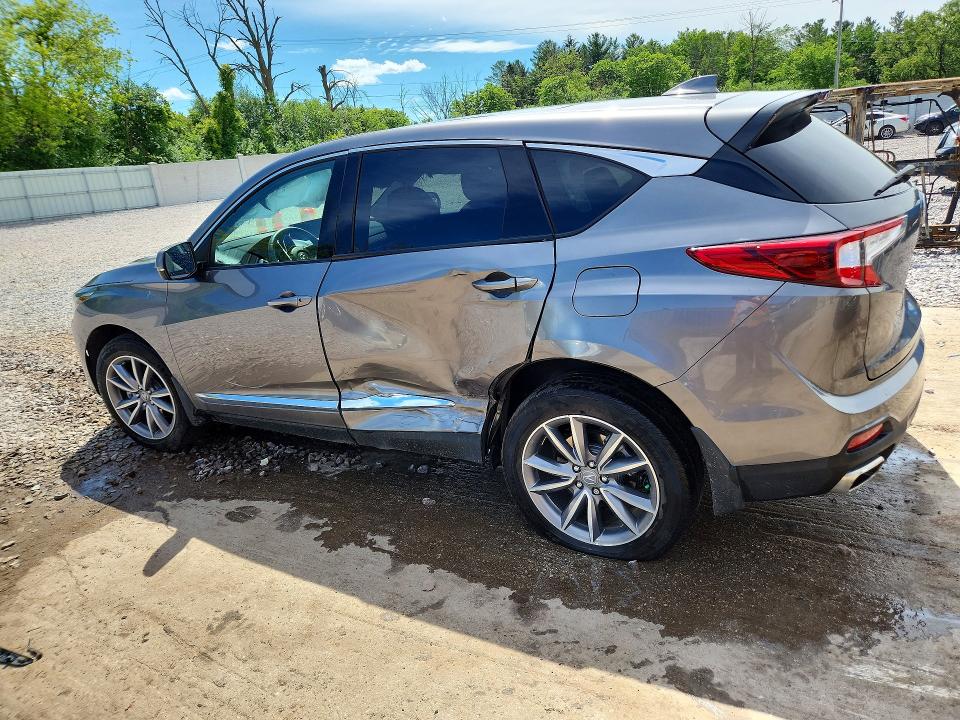 2024 Acura Rdx VIN 5J8TC2H5XRL003713 COPART salvage auction — SIDE, Wi - Cert Of Title-Claim Paid, sold $16,200 on 2026-08-24 (photo 2)