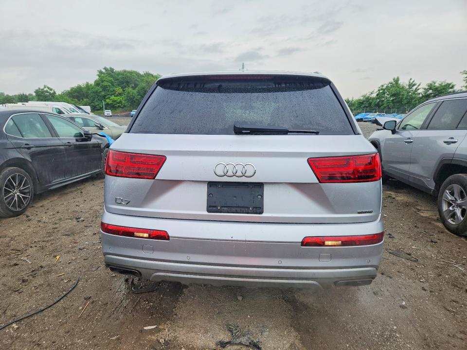 2019 Audi Q7 VIN WA1LAAF77KD035046 COPART salvage auction — FRONT END, Va - Certificate Of Title, sold $4,000 on 2026-07-09 (photo 6)