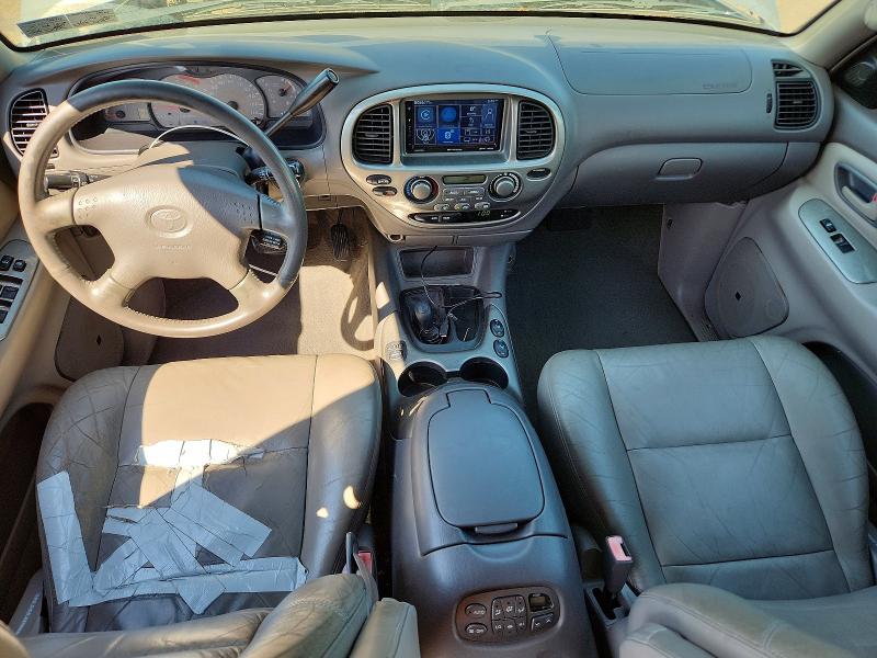 2001 Toyota Sequoia VIN 5TDBT48A21S001590 COPART salvage auction — FRONT END, Pa - Certificate Of Salvage, sold $800 on 2026-07-22 (photo 8)