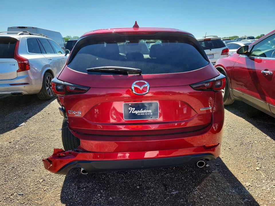 2025 Mazda Cx-5 VIN JM3KFBCM6S0783370 COPART salvage auction — REAR END, Il - Salvage Certificate, sold $12,800 on 2026-07-14 (photo 6)