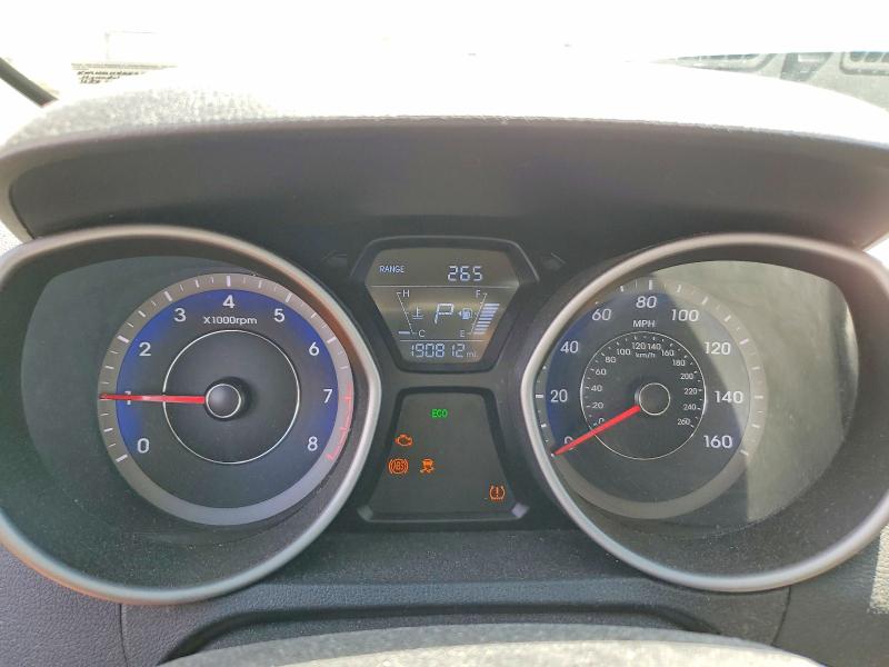2015 Hyundai Elantra VIN KMHDH4AE2FU298169 COPART salvage auction — FRONT END, Va - Cert Of Title - Salvage, sold $700 on 2026-07-10 (photo 9)