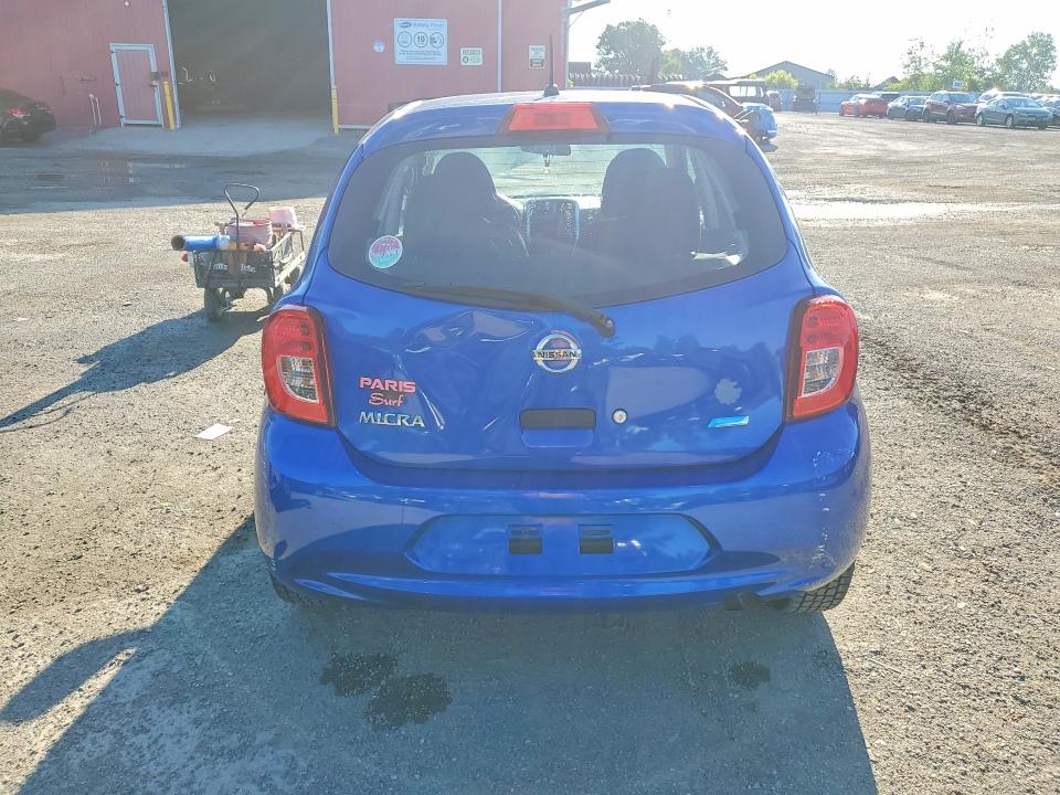 2015 Nissan Micra VIN 3N1CK3CP9FL231835 COPART salvage auction — FRONT END, On - Permit No Brand - Unfit, sold $325 on 2026-07-09 (photo 6)
