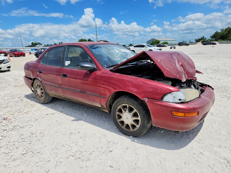 1995 Geo Prizm VIN 1Y1SK5281SZ060656 COPART salvage auction — FRONT END, TX - SALVAGE VEHICLE TITLE (P), sold $70 on 2026-07-16 (photo 4)