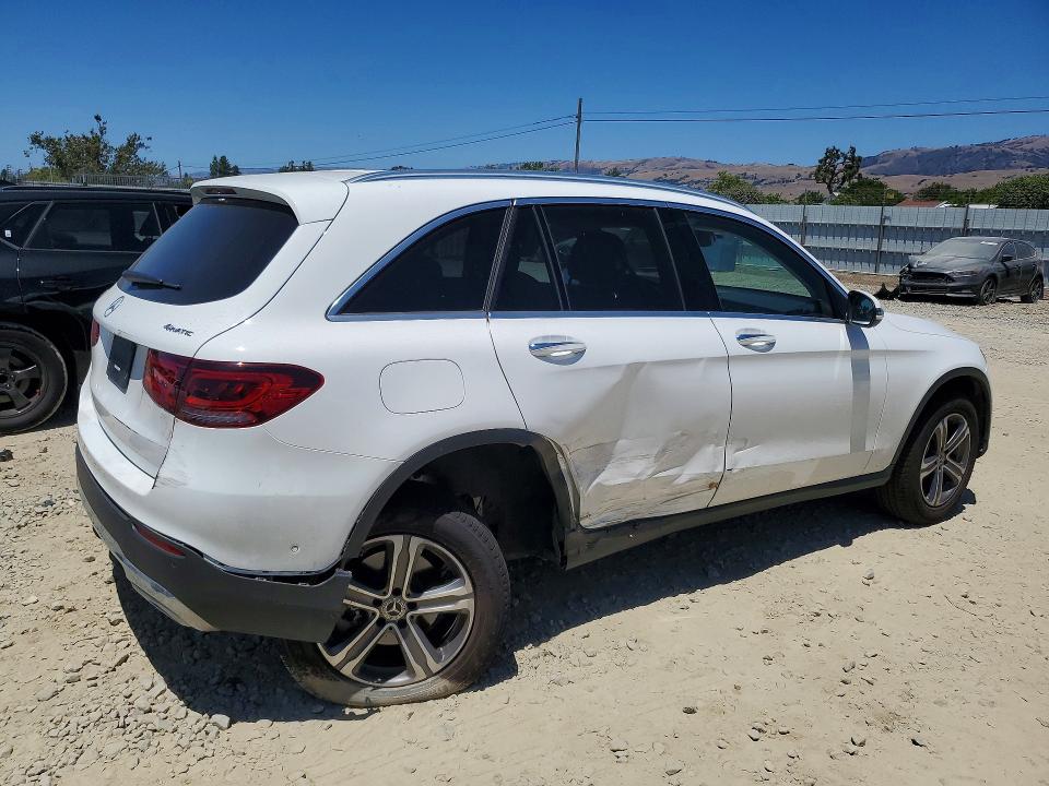 2022 Mercedes-benz Glc VIN W1N0G8EB8NV332291 COPART salvage auction — SIDE, Ca - Salvage Certificate, sold $11,700 on 2026-07-14 (photo 3)