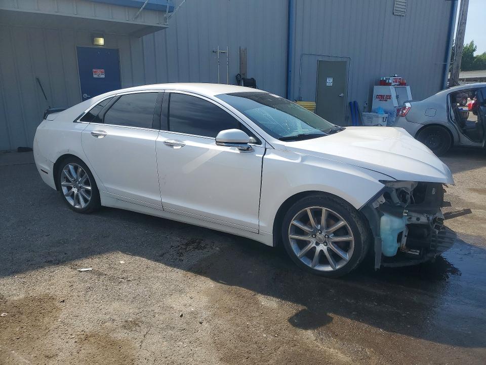2014 Lincoln Mkz VIN 3LN6L2G9XER827606 COPART salvage auction — FRONT END, Tn - Salvage Certificate, sold $400 on 2026-07-02 (photo 4)