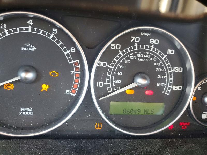 2008 Jaguar X type VIN SAJWA51A18WJ29922 COPART salvage auction — FRONT END, Mi - Certificate Of Title, sold $475 on 2026-07-07 (photo 9)
