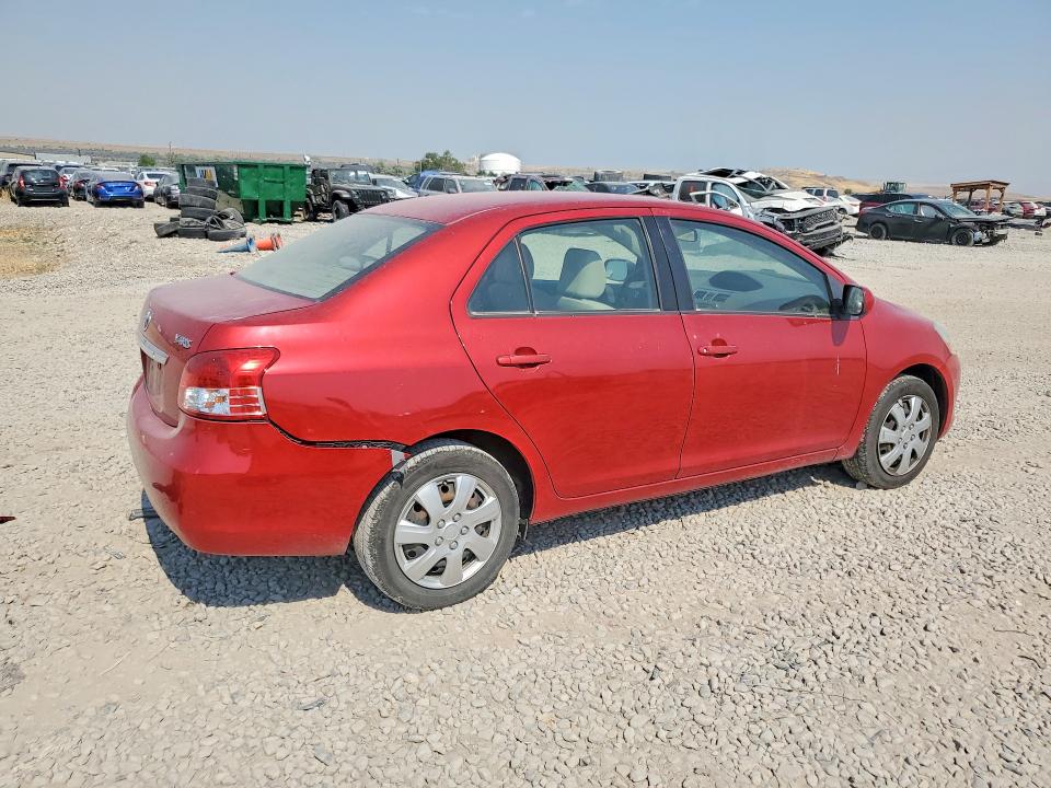 2010 Toyota Yaris VIN JTDBT4K38A4064537 COPART salvage auction — REAR END, Ut - Salvage Certificate, sold $1,650 on 2026-07-24 (photo 3)